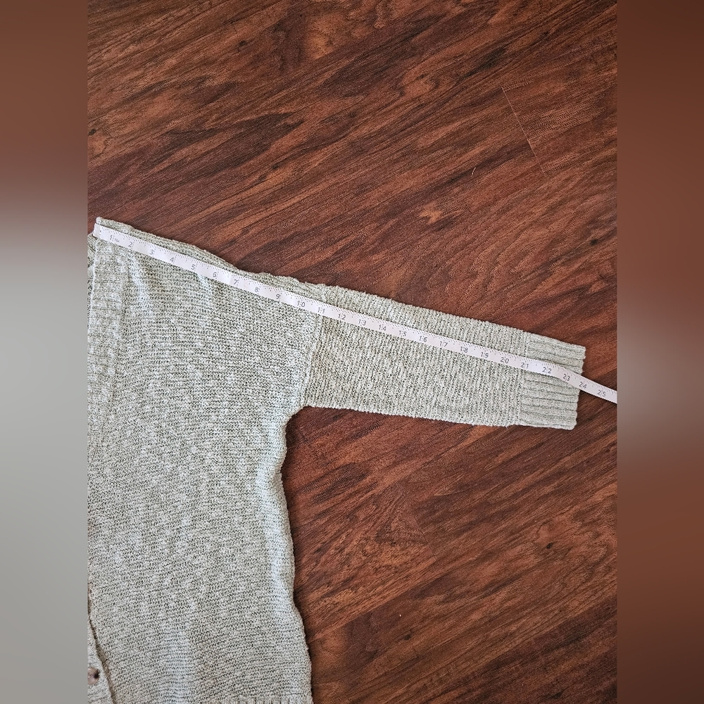J. Jill Light Sage Knit Cardigan - Picture 9 of 11